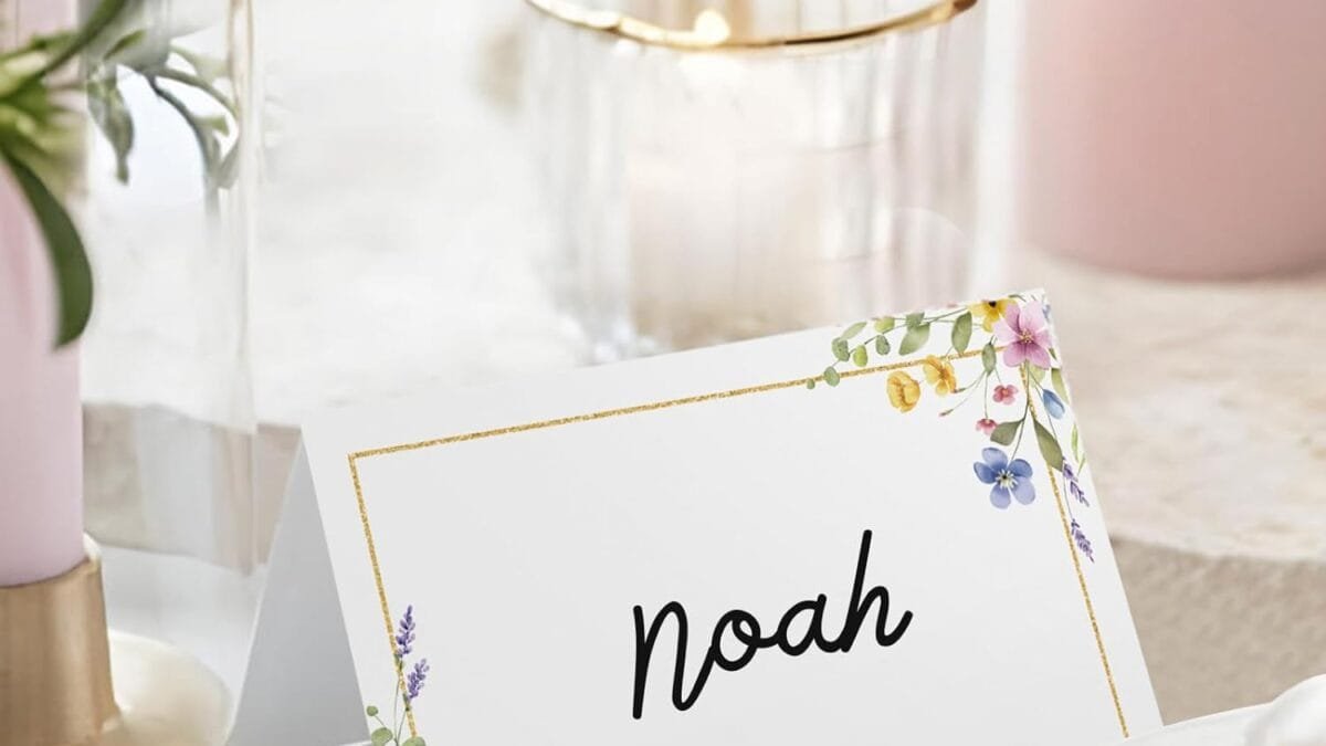 Best of the Best Personalized Place Cards on Amazon