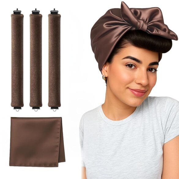 Stunning Heatless Curls