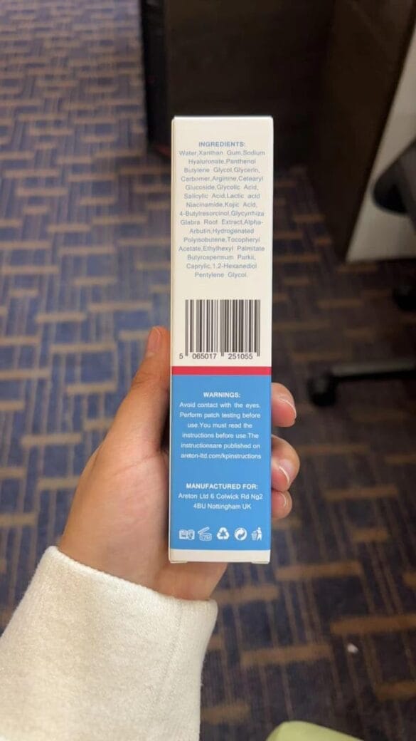 Vegan KP Bump Eraser