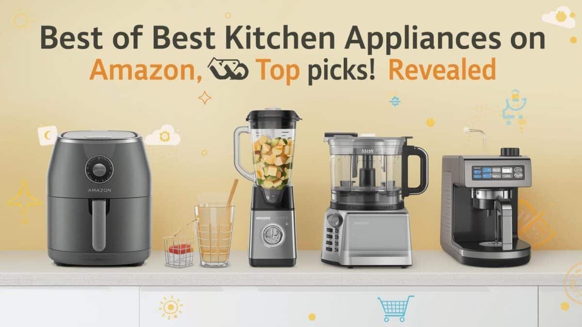 Best Kitchen Appliances on Amazon: Top Picks for 2025